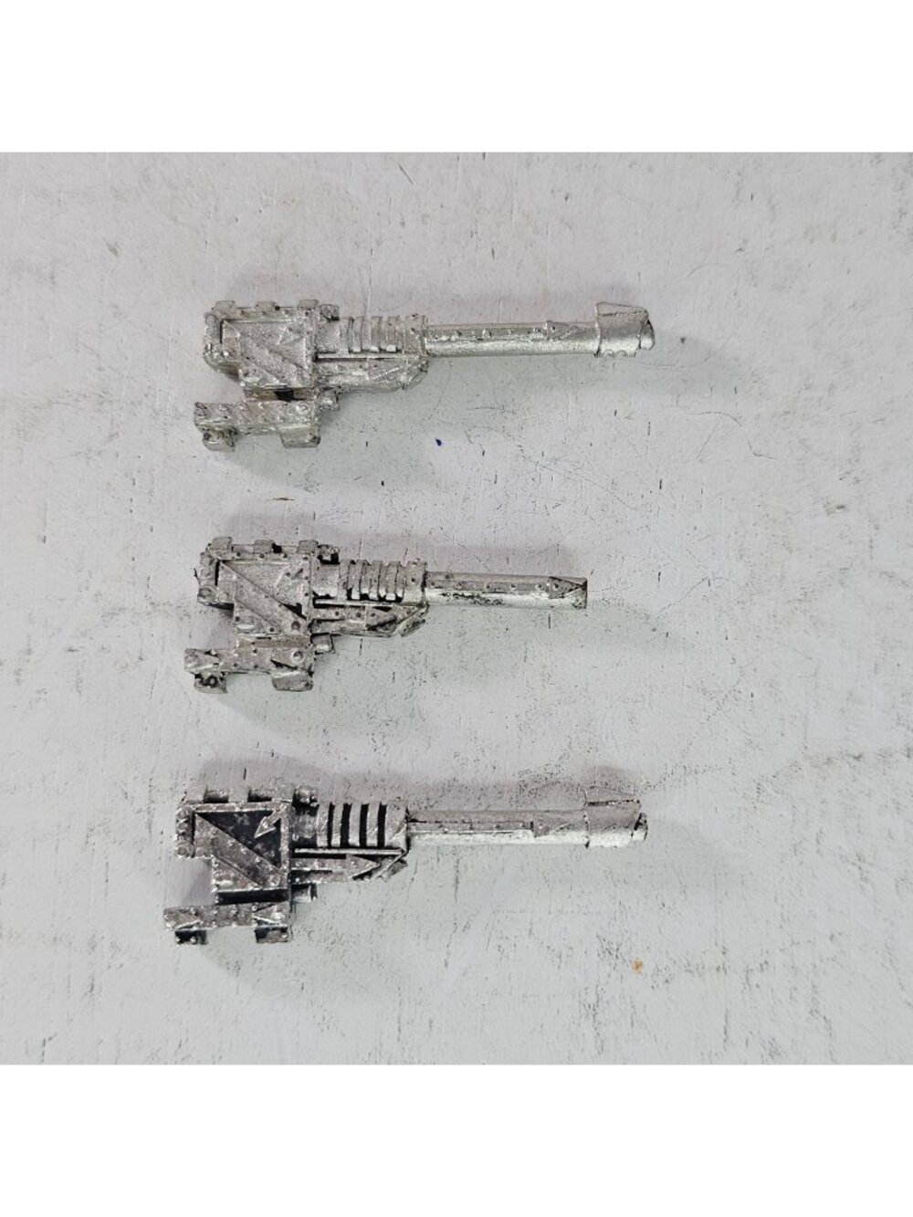 Warhammer 40k Chaos Space Marines Havoc Lascannon Metal Set of 3 Games Workshop